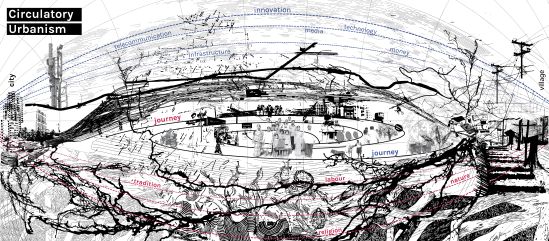 Mural presented at Constellation.s : Circulatory Lives in the Mumbai region