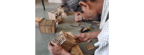 Making of the chajja