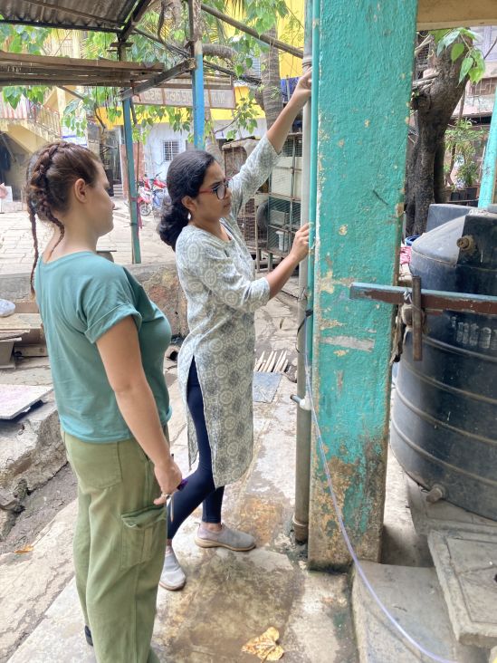 Data gathering in Dharavi Koliwada