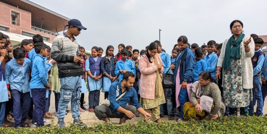 ("Forests of Life" festival, Azim Premji University, Bhopal)