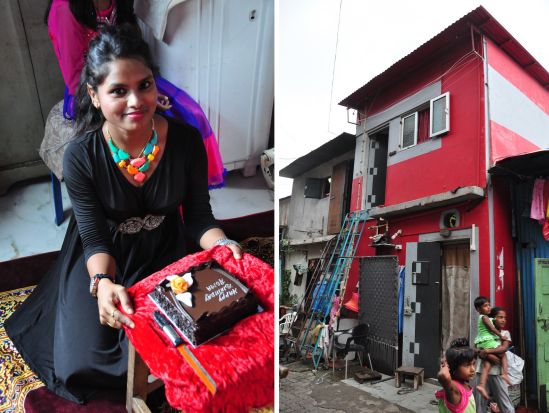 Asma is 23 years old and studied business. She now works for Tata Consultancy Services. Her parents built their house 35 years ago.