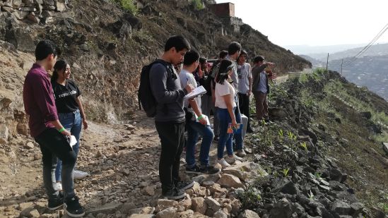 Recorrido en el Barrio