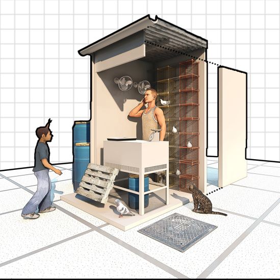 Yusuf Bhai’s Chicken Coop.