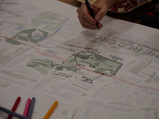 Residents participating in the workshop