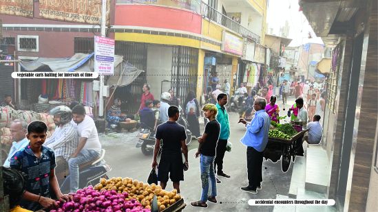 Use of Space In The Evening