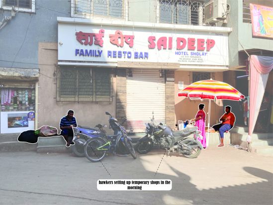 Use of Space In The Morning