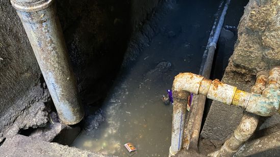 Current condition of individual water pipelines 