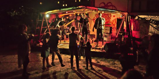 Concert at the Jardin des Moraines