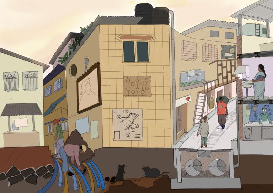 Phasing and planning of the Water supply and Sanitation infrastructure