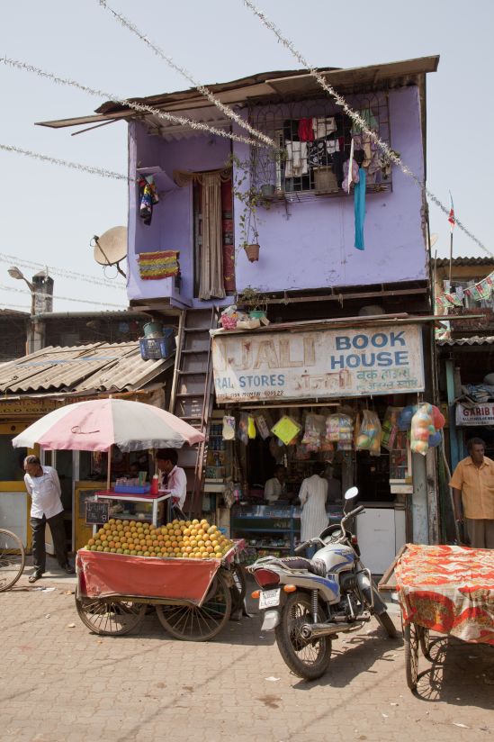 Typical toolhouses of Dharavi