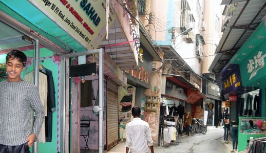 Dharavi left – Shenzhen (China) right
