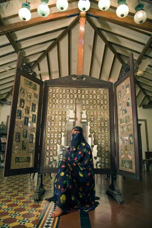 Designer James Ferreira’s ancestral bungalow in Khotachiwadi has been converted into a workshop, a studio and a boutique. The dress pictured above is one of his creations. Just like the house, it merges legacy and variation in a masterly way.