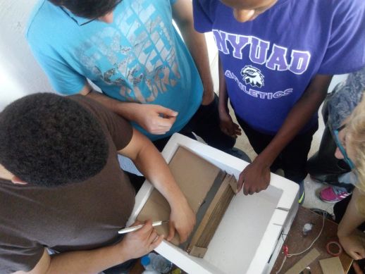 Trial of the roofing intervention before implementation on site