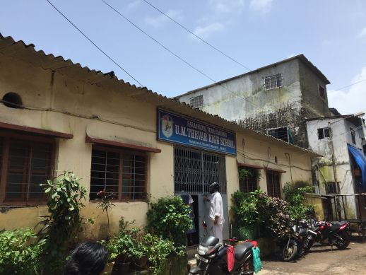 The U.M. Thevar School, run by a foundation from outside of Dharavi and which operates schools all over India.