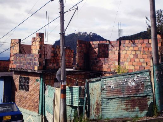 View from William Oquendo’s house, Barrio El Dorado – Bogotá, Colombia