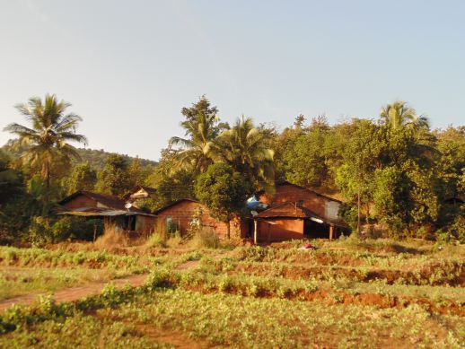 A house in Ukshi, Rutuja’s grandfather’s village.