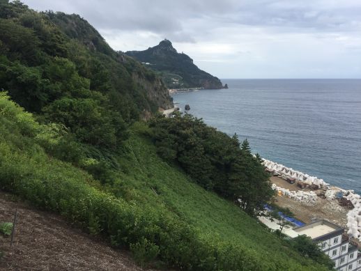 A view of Ulleung-do