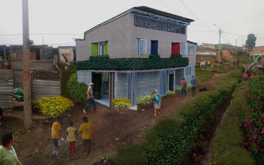 Main view of the community hall