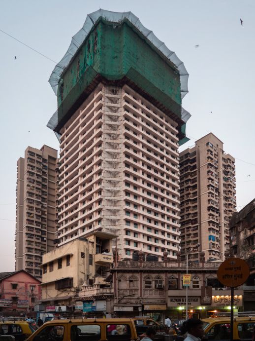 The aesthetics of the city are rapidly changing.