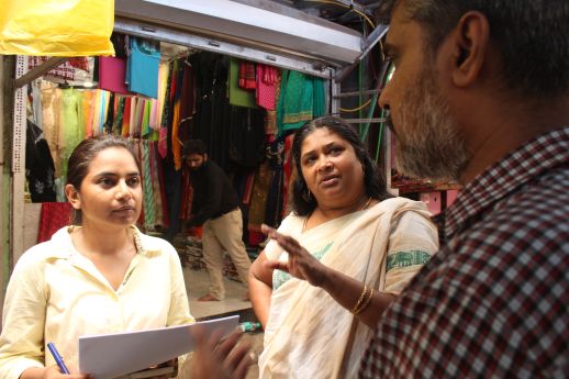 Meeting local residents