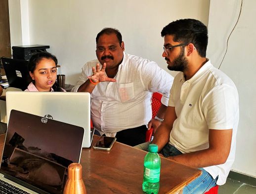 Contractor Joseph Koli with our team