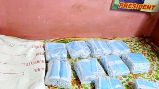 Masks manufactured in Dharavi