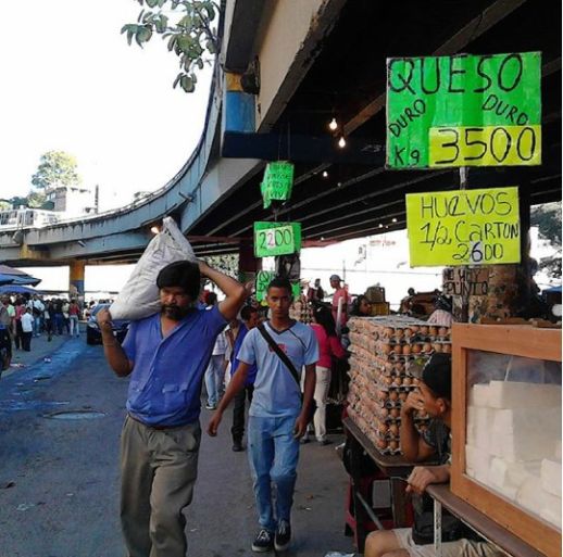 Closest economic opportunities are at the Petare city roundabout