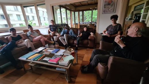 Yehuda Safran at the urbz office in Geneva 