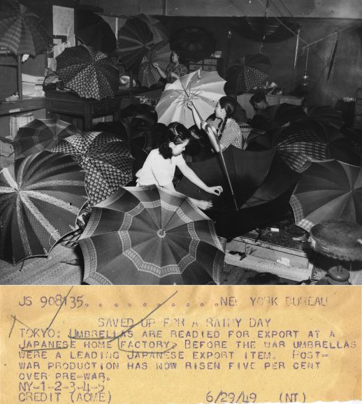 A home factory in Tokyo, 1949