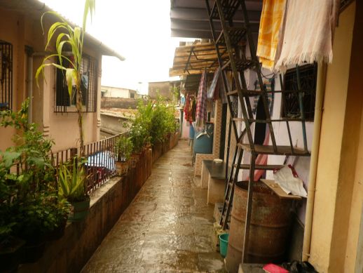 A homegrown neighbourhood in Bhandup, Mumbai, where Sunita’s brother and children live.