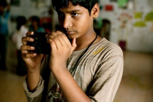Children are currently taking part in photography classes organized by photographer and instructor Alex Copley.