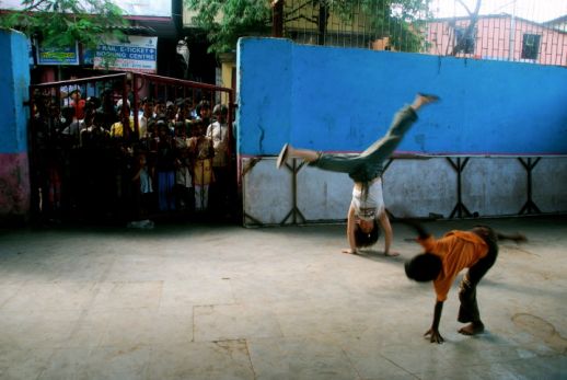 The classes in Capoeira teach children agility, respect, and self-control, all within an exhilarating environment of group energy, music, and dance