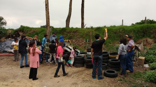  Public spaces improved by Comunidad en Movimiento, Getsemani, Bogota