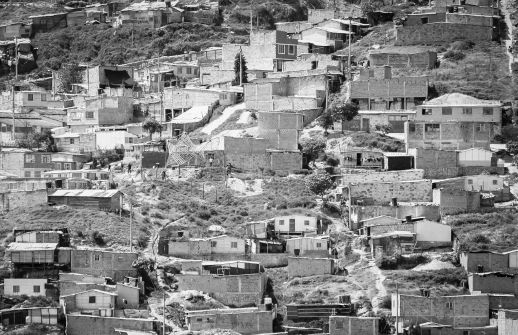 View of Altos del Pino from Ciudadela Sucre District