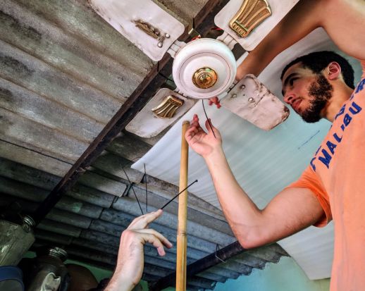 Insulation added from the interior as well