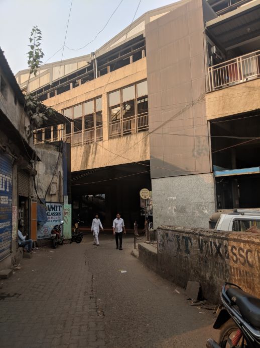 Metro station next to the neighborhood