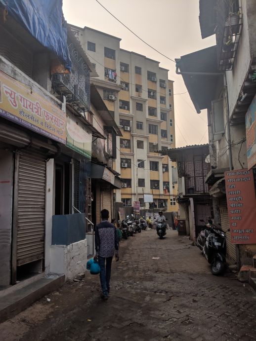 New housing schemes beside the old ones