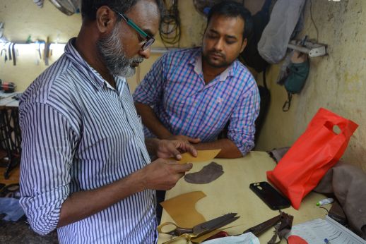Dharavi leather industry