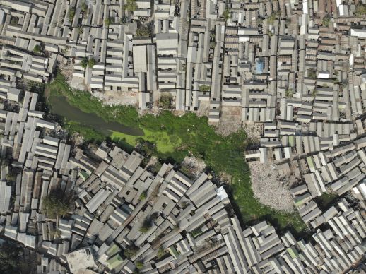 Neighborhood in north Karail