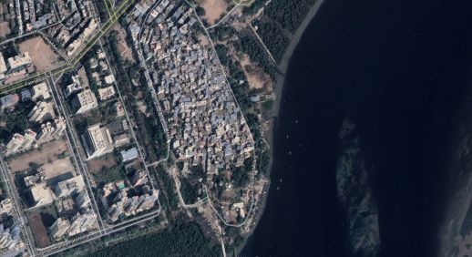 Development around the village in 2021