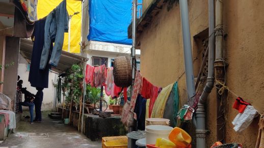 Common space between houses