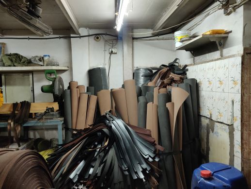 Storage of raw materials