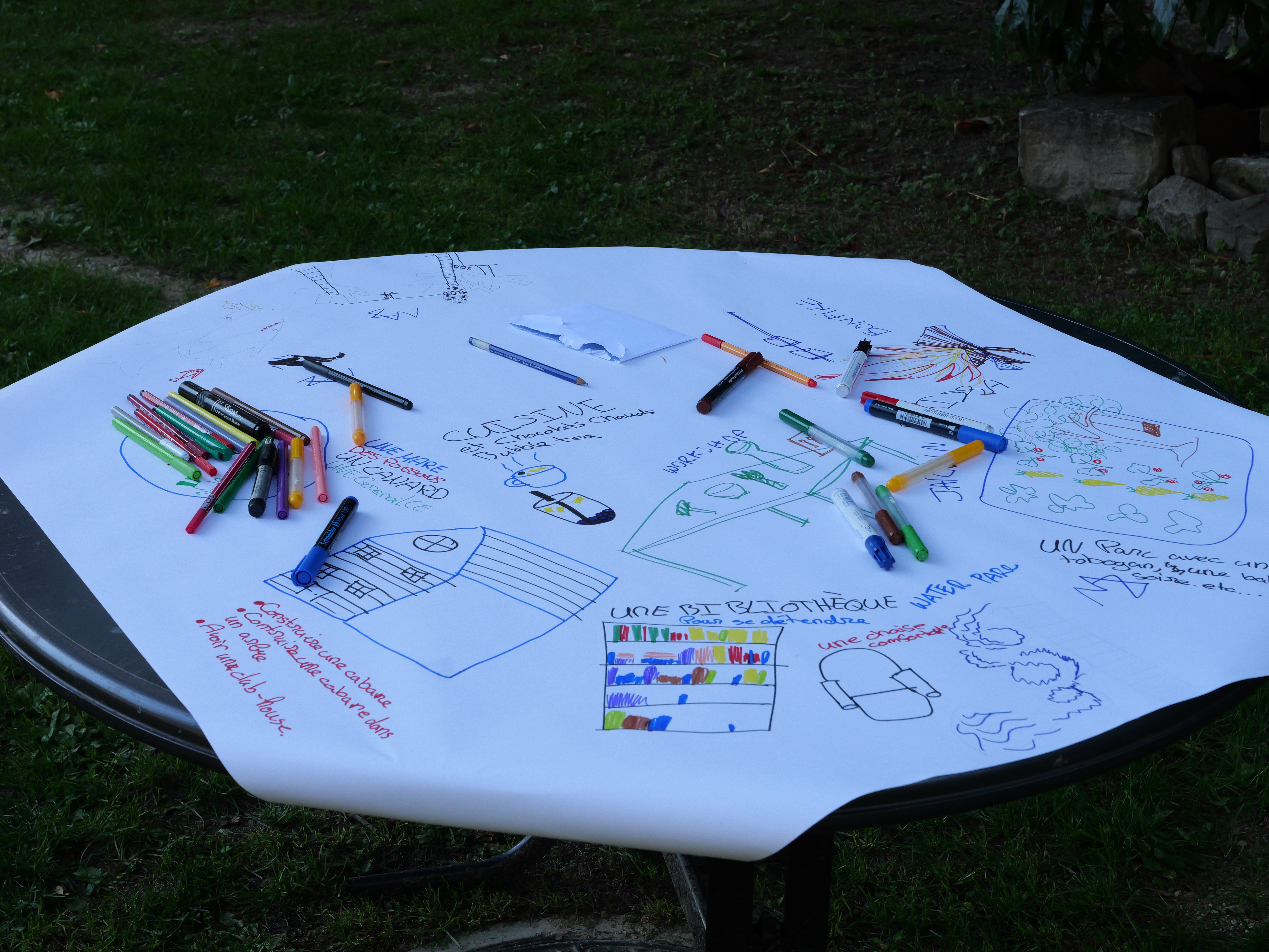 Children's workshop for the IFRC Park project